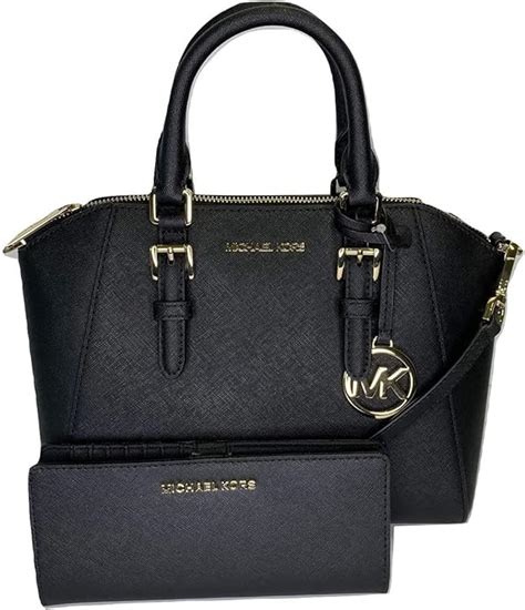 michael kors ciara md messenger bag black|Amazon.com: Michael Kors Ciara.